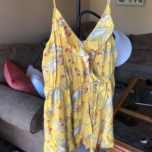 Express A-line floral dress